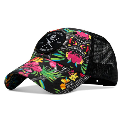Addicted To Iron Patch Tactical Ripstop Mesh Snapback Hat