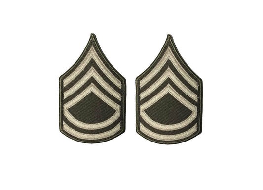 U.S. Army AGSU E7 Sergeant First Class Chevron Sew On-Rank (male)