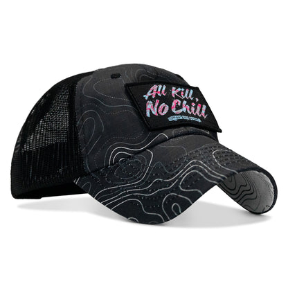 All Kill No Chill Patch Tactical Ripstop Mesh Snapback Hat