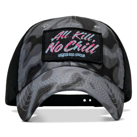 All Kill No Chill Patch Tactical Ripstop Mesh Snapback Hat