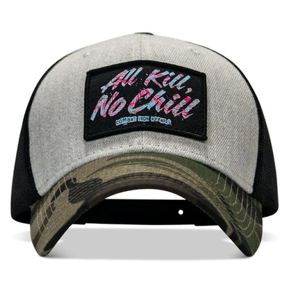 All Kill No Chill Patch Snapback Hat