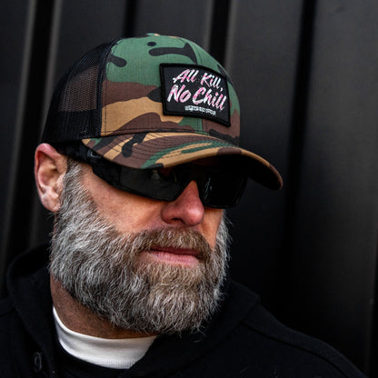 All Kill No Chill Patch Snapback Hat