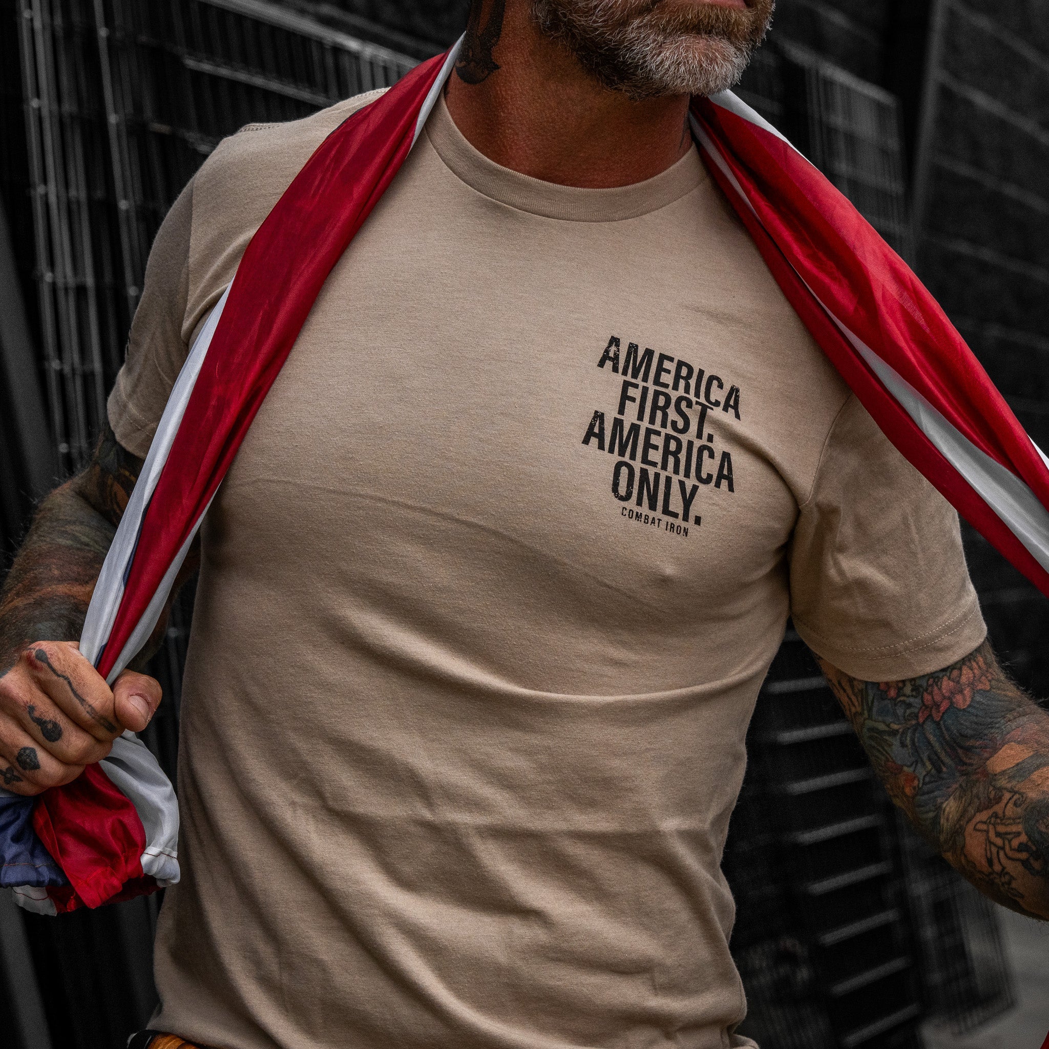 America First. American Only. Men's T-Shirt – WETSU Company