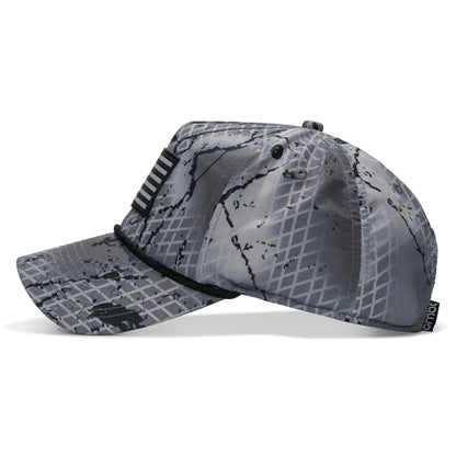 USA PVC Flag Waterproof Weekender Snapback