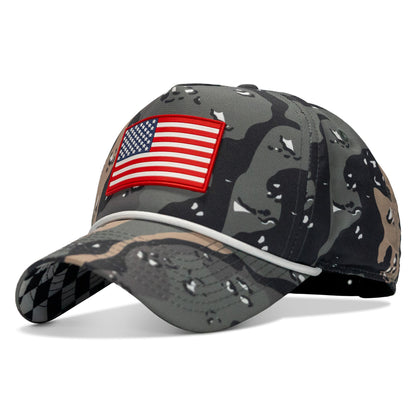 USA PVC Flag Waterproof Weekender Snapback