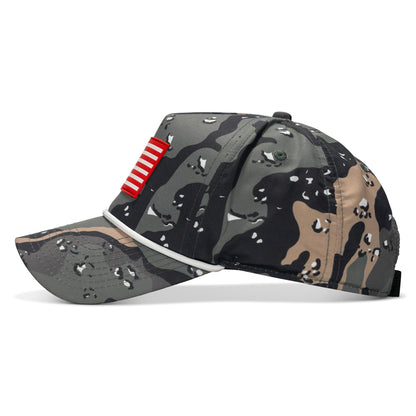 USA PVC Flag Waterproof Weekender Snapback