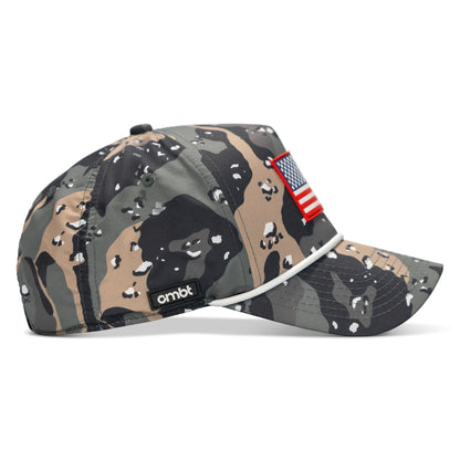 USA PVC Flag Waterproof Weekender Snapback