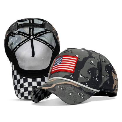 USA PVC Flag Waterproof Weekender Snapback