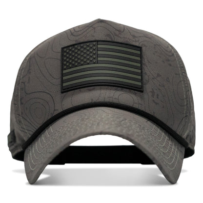USA PVC Flag Waterproof Weekender Snapback