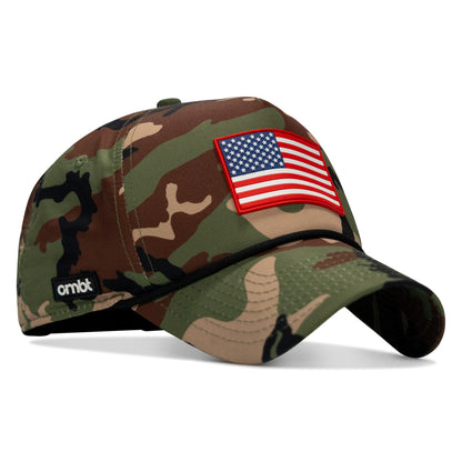 USA PVC Flag Waterproof Weekender Snapback