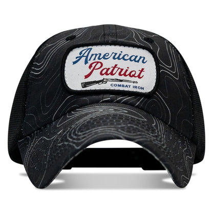American Patriot Patch Tactical Ripstop Mesh Snapback Hat