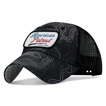 American Patriot Patch Tactical Ripstop Mesh Snapback Hat