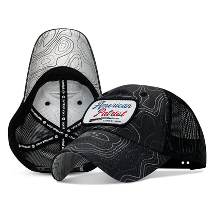 American Patriot Patch Tactical Ripstop Mesh Snapback Hat
