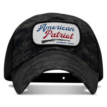 American Patriot Patch Tactical Ripstop Mesh Snapback Hat
