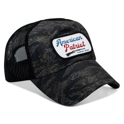 American Patriot Patch Tactical Ripstop Mesh Snapback Hat