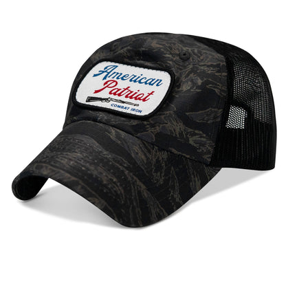 American Patriot Patch Tactical Ripstop Mesh Snapback Hat