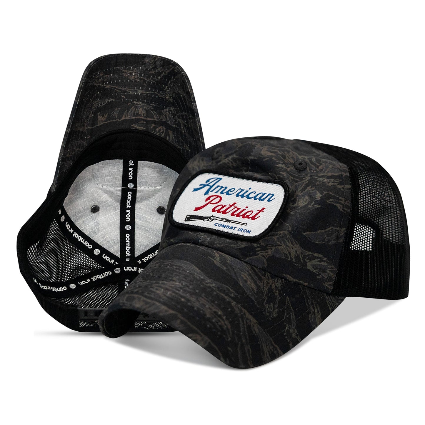 American Patriot Patch Tactical Ripstop Mesh Snapback Hat
