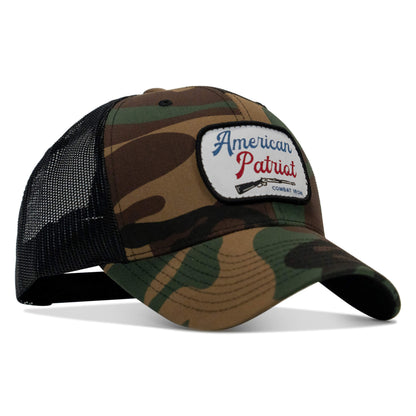 American Patriot Patch Snapback Hat