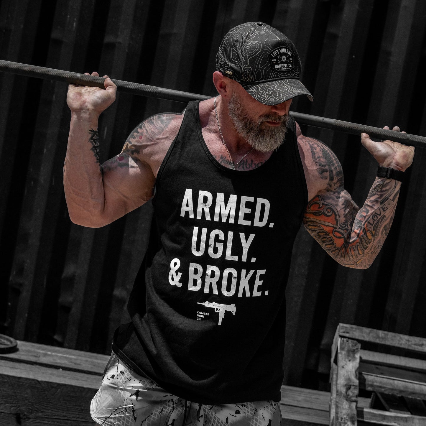 Armed, Ugly, And Broke Men's Tank
