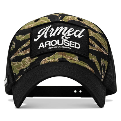 Armed & Aroused Patch Original Ripstop Snapback Hat
