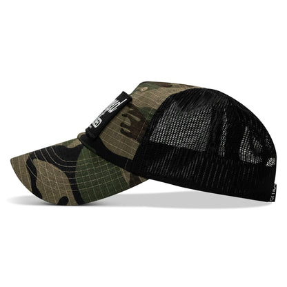 Armed & Aroused Patch. Tactical Ripstop Mesh Snapback Hat