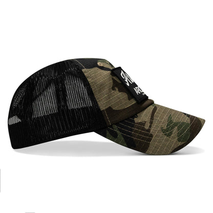 Armed & Aroused Patch. Tactical Ripstop Mesh Snapback Hat
