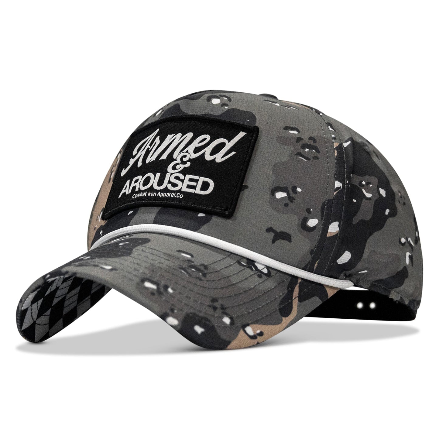 Armed & Aroused Patch Weekender Snapback
