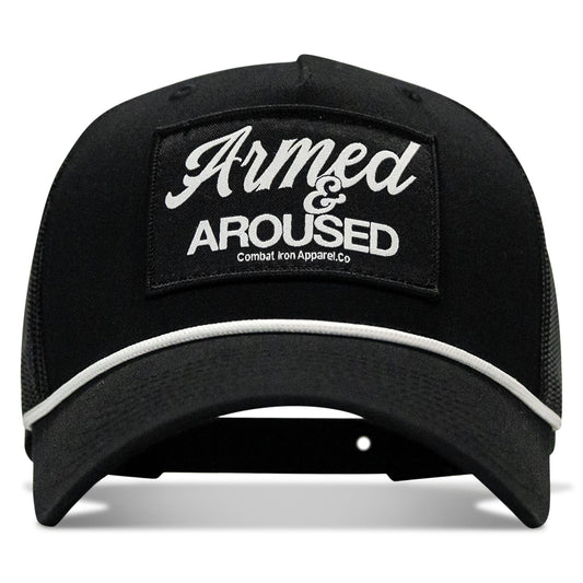 Armed & Aroused Patch Rope Snapback