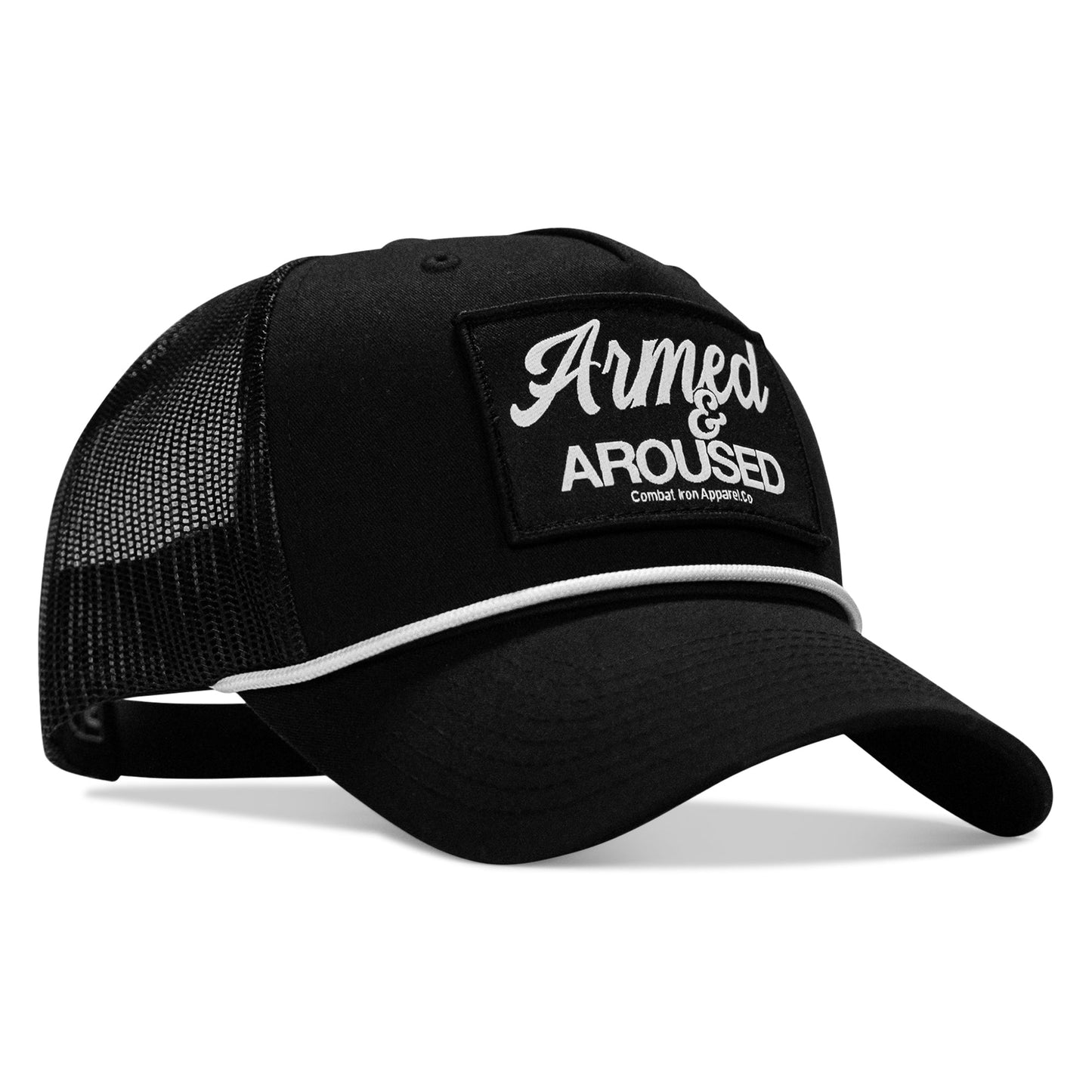 Armed & Aroused Patch Rope Snapback