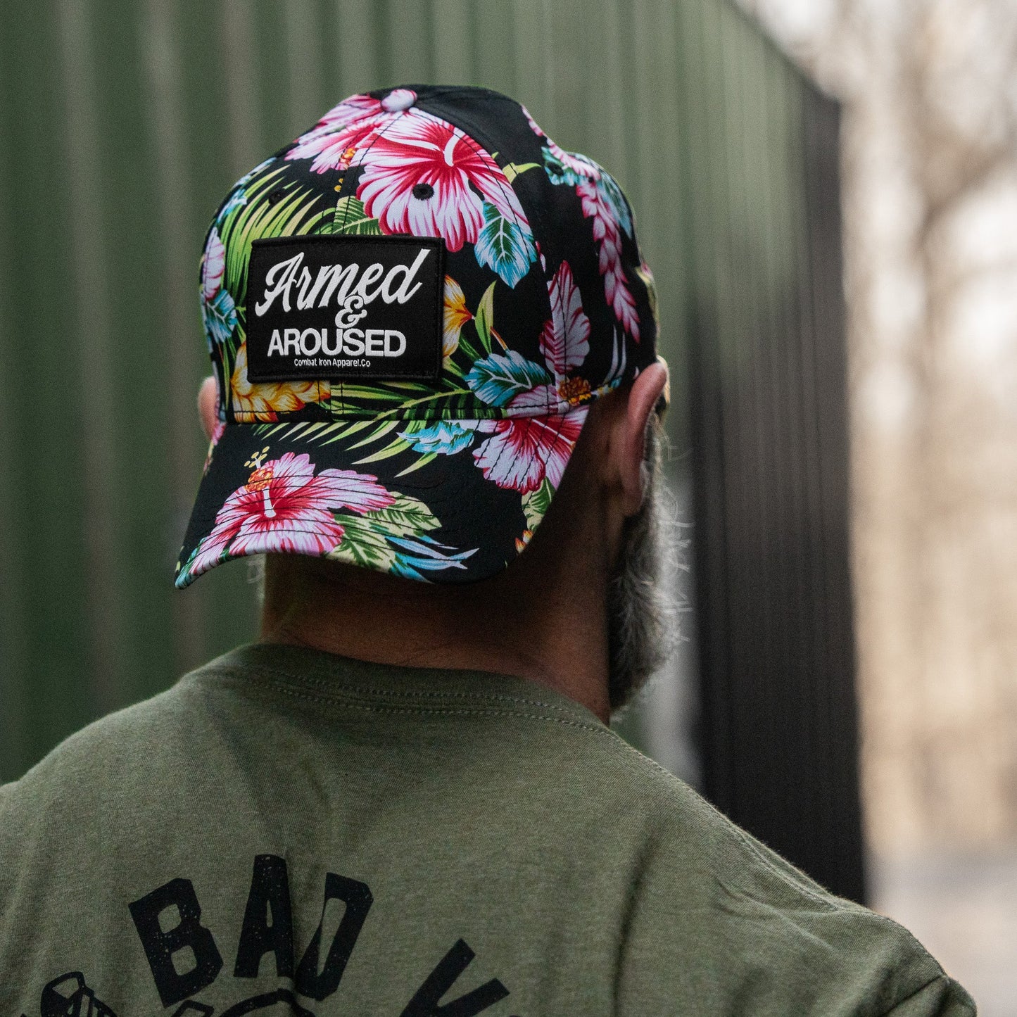 Armed & Aroused Patch Snapback Hat
