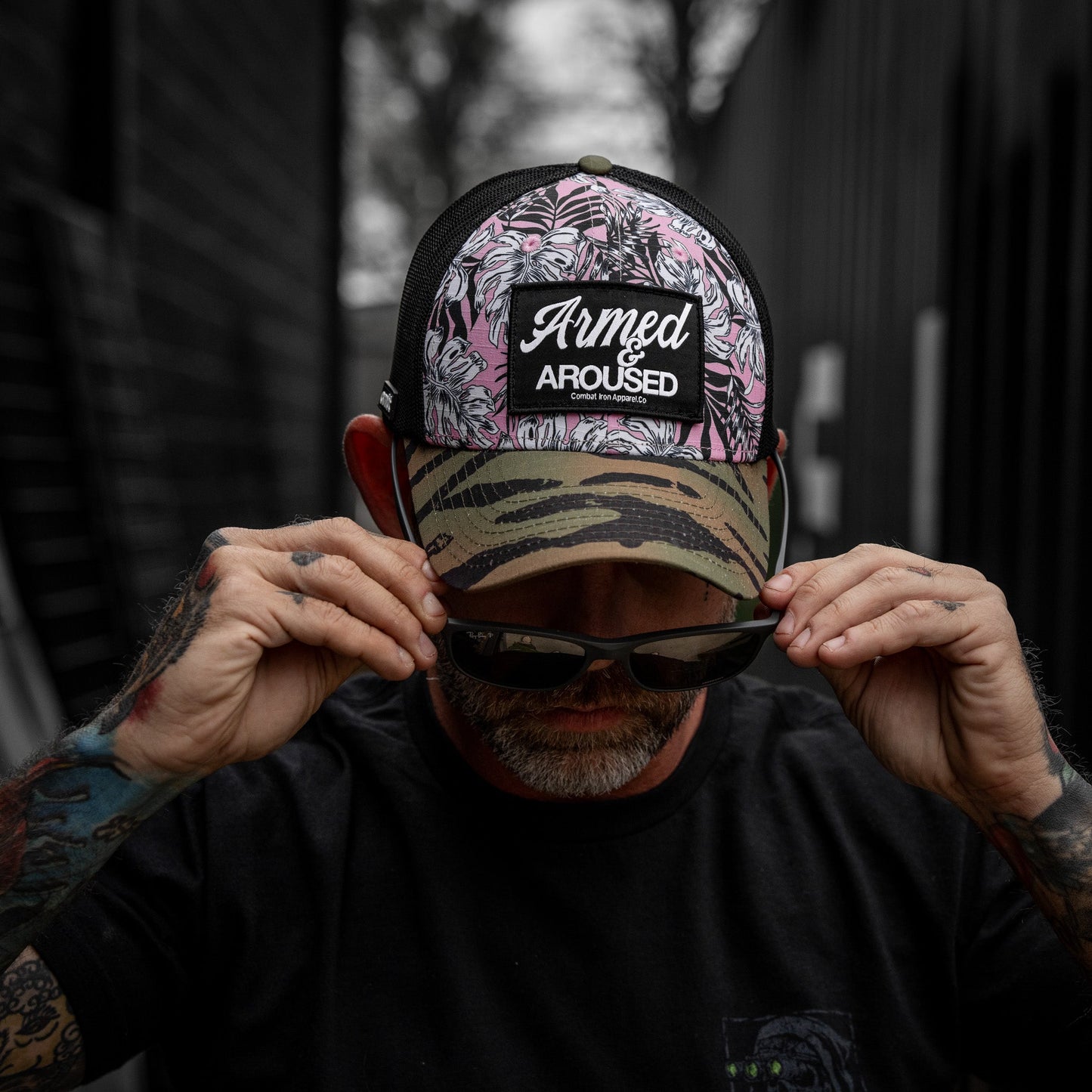 Armed & Aroused Patch Original Ripstop Snapback Hat
