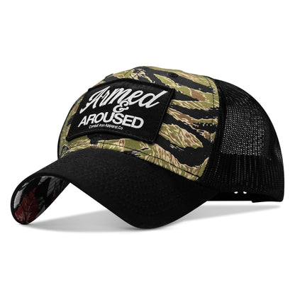 Armed & Aroused Patch Original Ripstop Snapback Hat