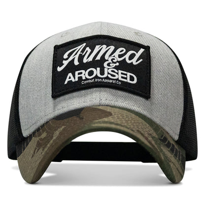 Armed & Aroused Patch Original Ripstop Snapback Hat