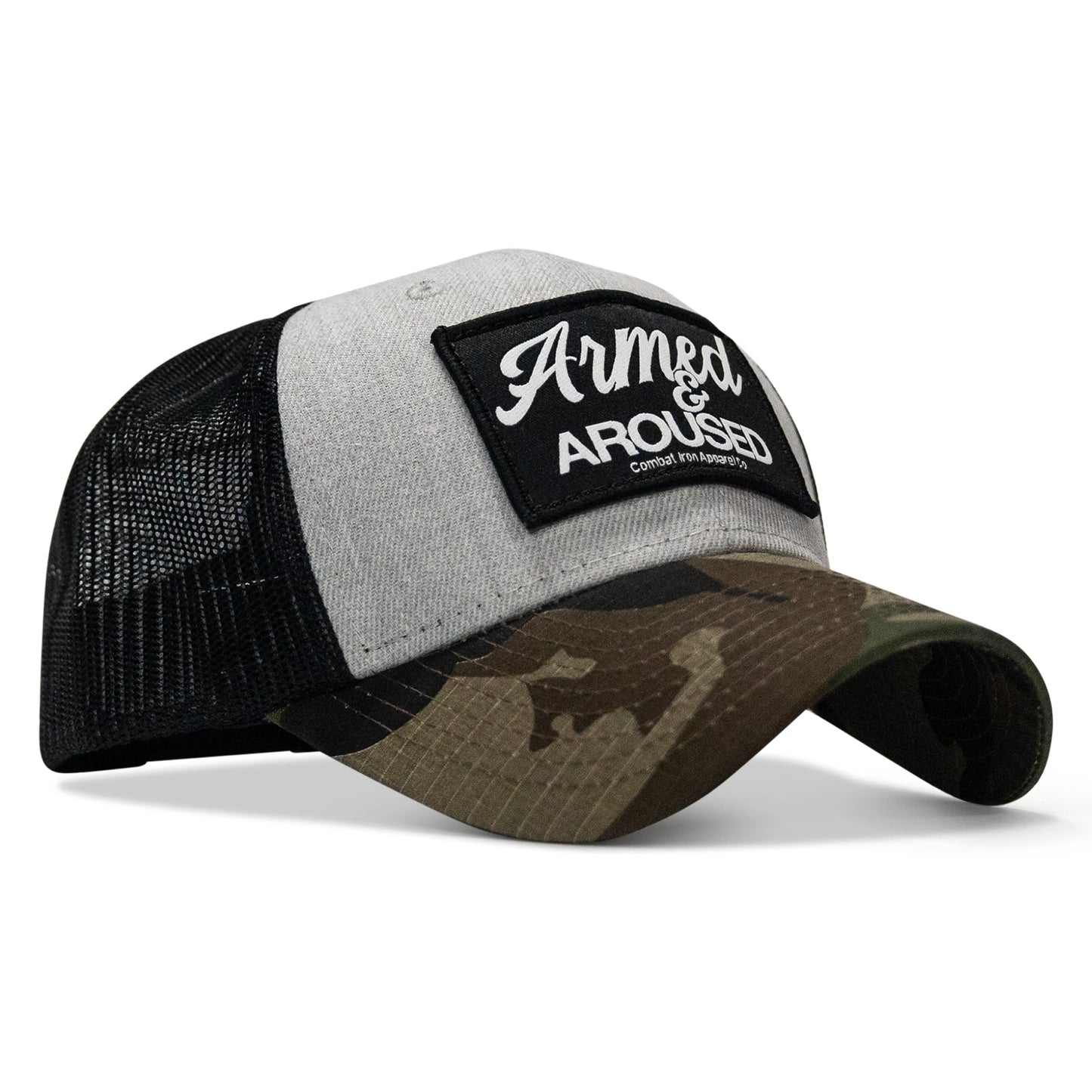 Armed & Aroused Patch Original Ripstop Snapback Hat