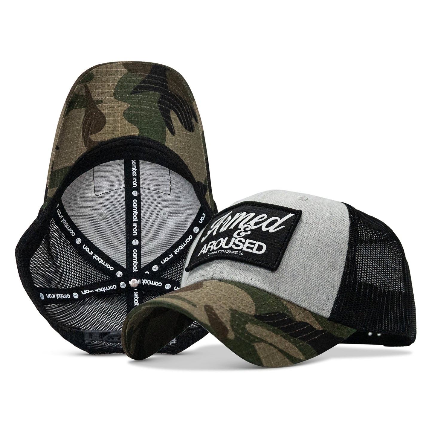 Armed & Aroused Patch Original Ripstop Snapback Hat