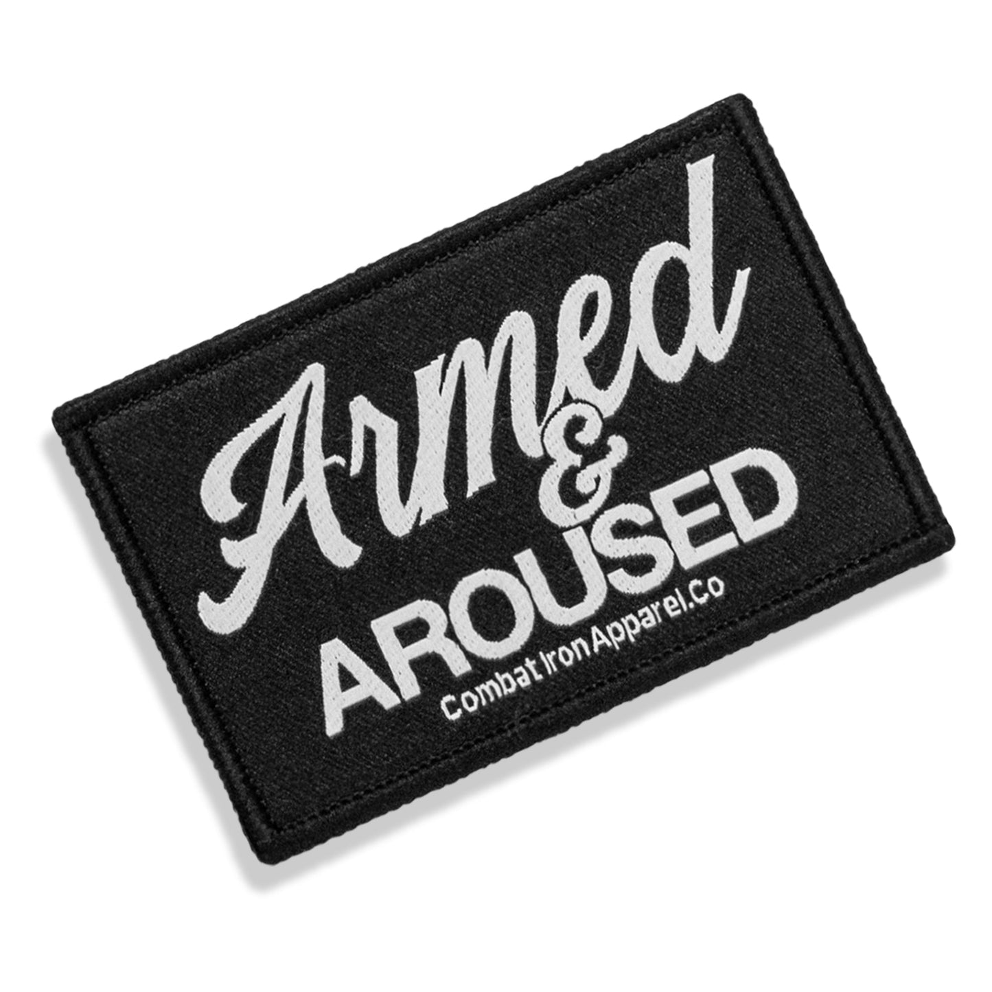 Armed & Aroused Velcro Patch