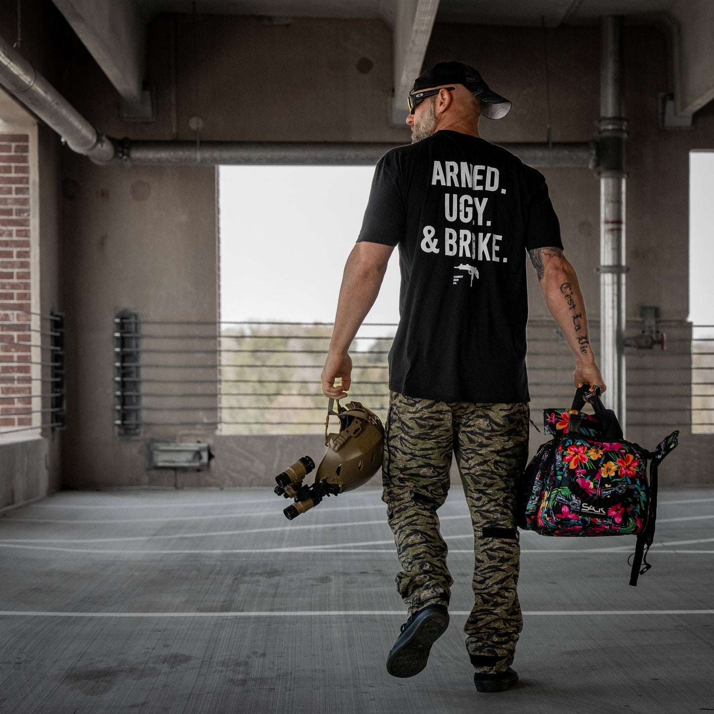 Armed. Ugly. & Broke. Men's T-Shirt