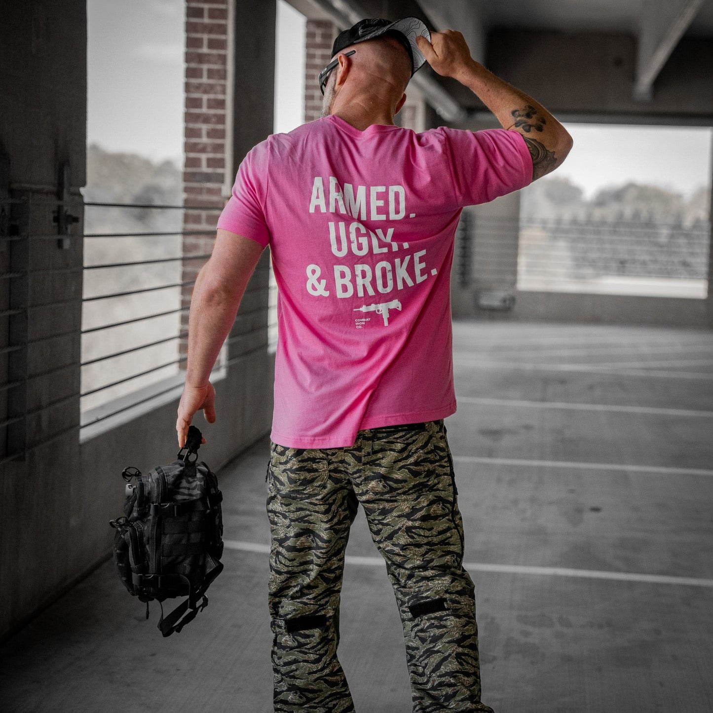 Armed. Ugly. & Broke. Men's T-Shirt