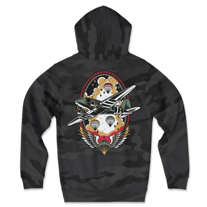 Airborne Traditional Camo Hoodie