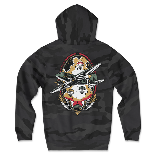 Airborne Traditional Camo Hoodie