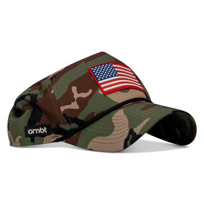USA PVC Flag Waterproof Weekender Snapback