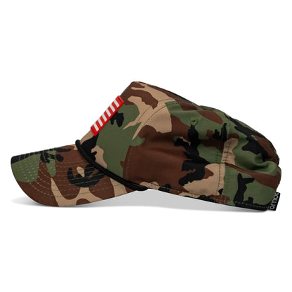 USA PVC Flag Waterproof Weekender Snapback