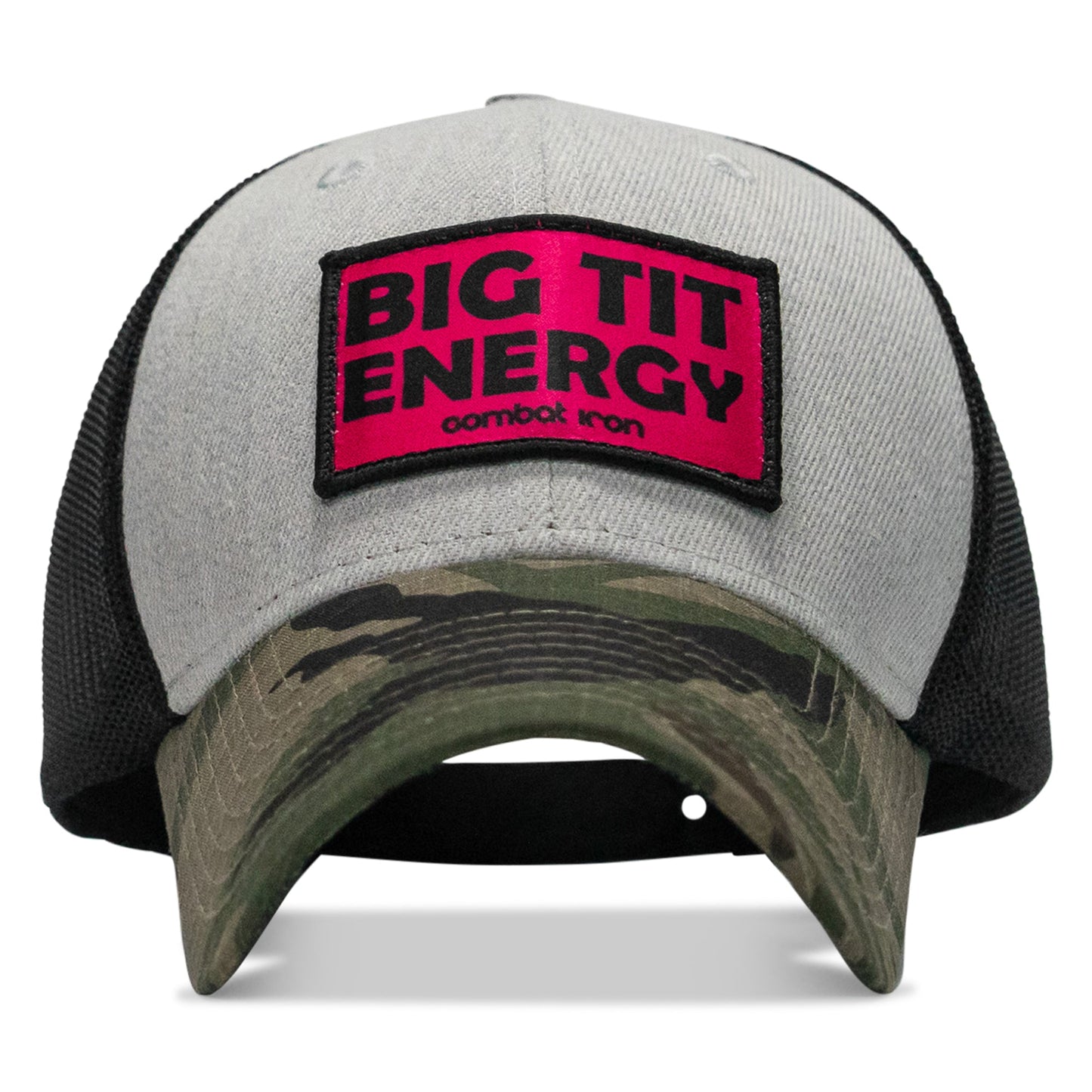 Big Tit Energy Pink Patch - Original Ripstop Snapback Hat