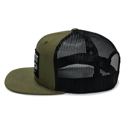 Big Tit Energy Patch Flatbill Snapback Hat