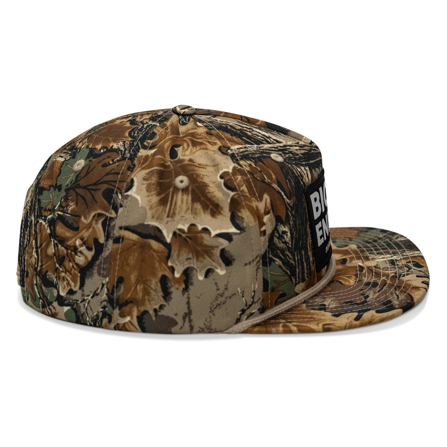 Big Tit Energy Patch Flatbill Snapback Hat