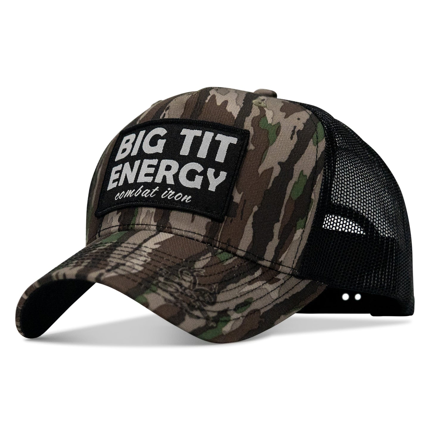 Big Tit Energy Patch Mesh Snapback Hat
