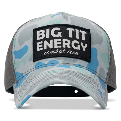 Big Tit Energy Patch Mesh Snapback Hat