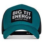 Load image into Gallery viewer, Big Tit Energy Patch Mesh Snapback Hat
