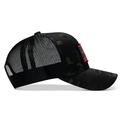 Big Tit Energy Pink Patch Snapback Hat