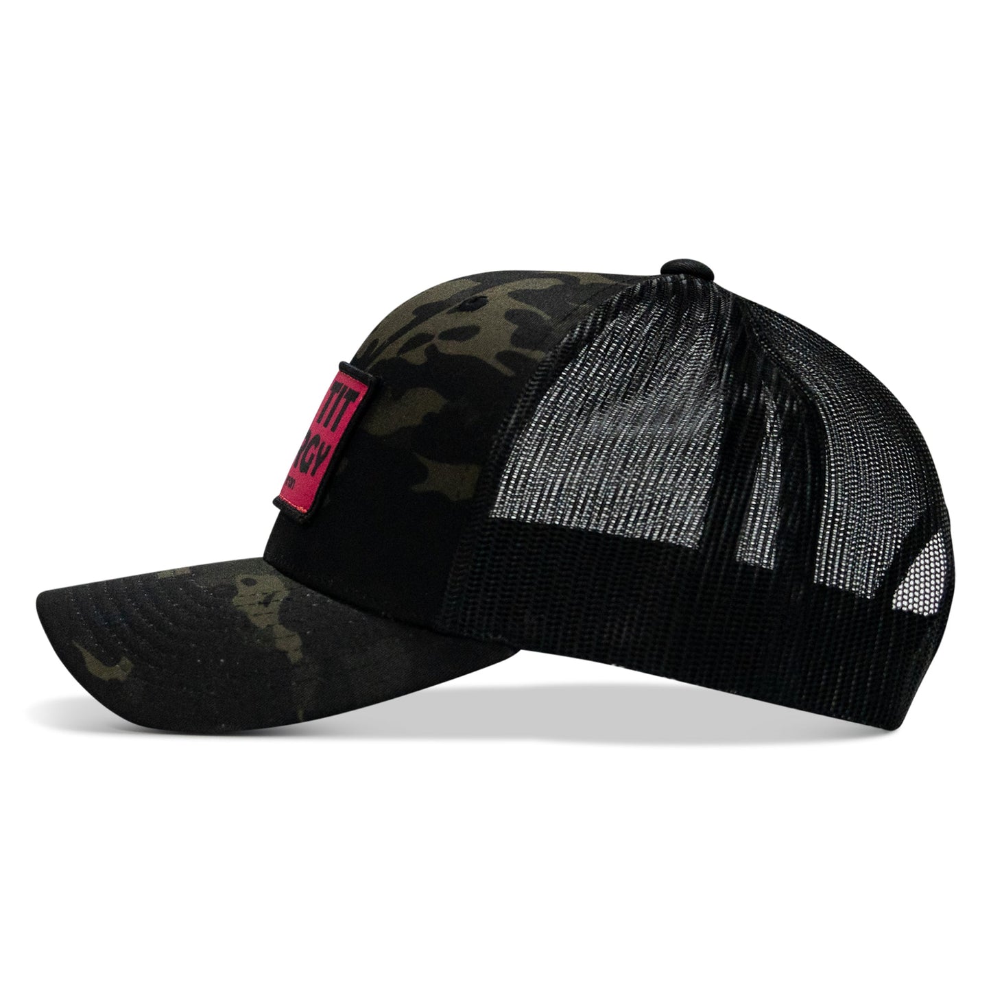 Big Tit Energy Pink Patch Snapback Hat